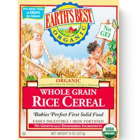 【保税仓】EARTH'S BEST 有机纯米粉 227g