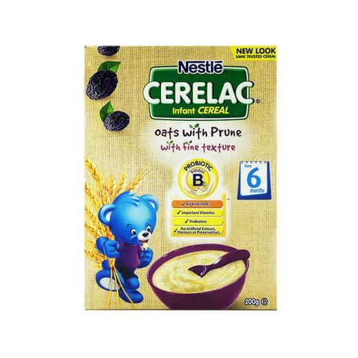 【保税仓】Nestle 澳洲雀巢CERELAC燕麦加西梅 6个月+ 商品图0