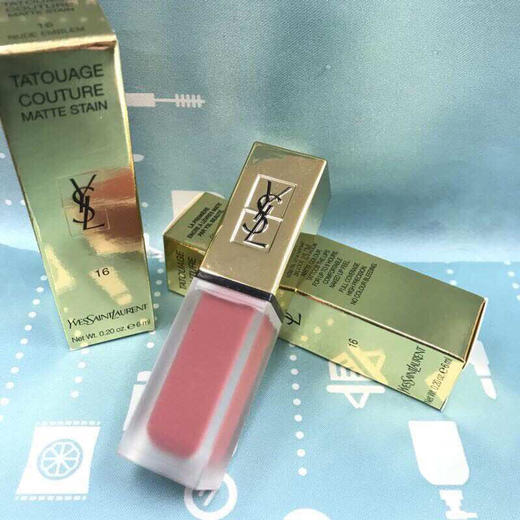 YSL圣罗兰新款亚光丝绒唇釉系列（709493@） 商品图4