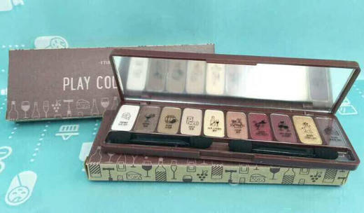 韩国爱丽小屋愛麗小屋十色眼影盘-红酒版（485473） 商品图0