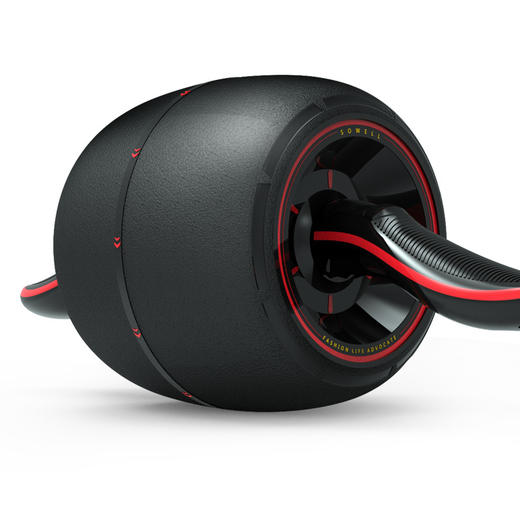 回弹健腹轮巨轮腹肌轮锻炼运动健身器材家用收腹健腹器 商品图5