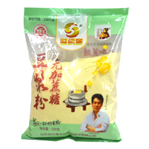 世纪春无加蔗糖豆浆粉500g 商品图0