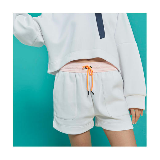 HUAJIA｜撞色运动短裤 商品图0