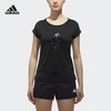 Adidas阿迪达斯 SS T Leopard 女款运动短袖T恤 商品缩略图0