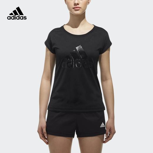 Adidas阿迪达斯 SS T Leopard 女款运动短袖T恤 商品图0