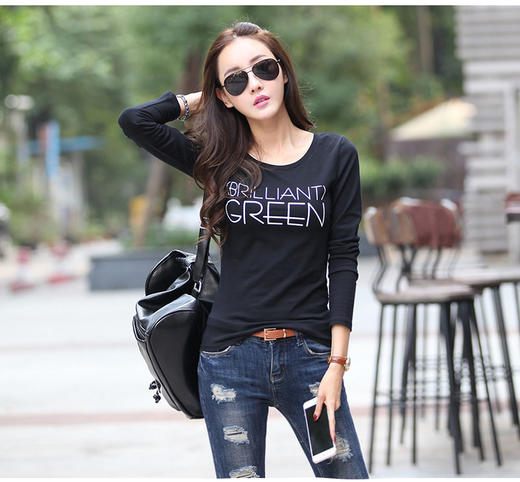 裁缝学苑AW68女修身打底衫T恤1:1实物服装纸样剪裁图纸牛皮纸样 商品图2