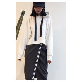 HUAJIA｜撞色连帽卫衣