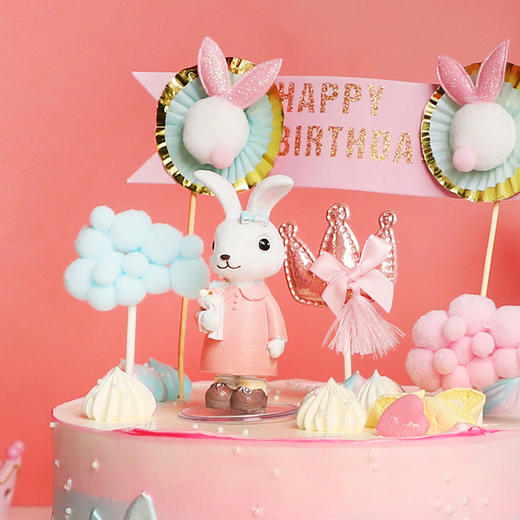 捧花粉色兔F66（停用） 商品图1