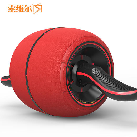 回弹健腹轮巨轮腹肌轮锻炼运动健身器材家用收腹健腹器 商品图6