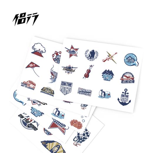 侣行 张昕宇梁红 经典主题贴纸 新品 侣行制造 商品图0