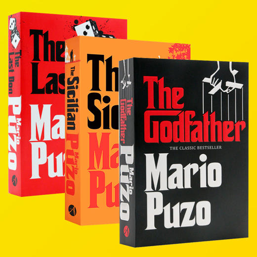 教父三部曲 英文原版 电影原著小说 全套3册 The Godfather Last Don Sicilian 西西里人 马里奥普佐 Mario Puzo 商品图0