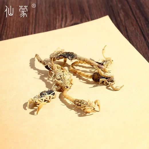 仙蒙 道地堂   国产低盐蝎子 全虫 全蝎 100克 250克 500克 商品图3