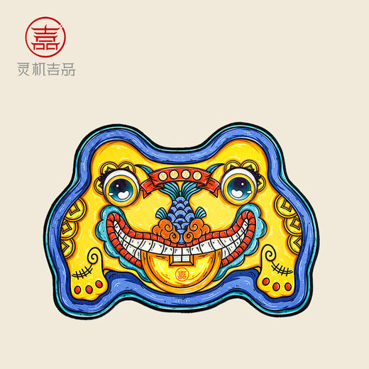 灵机吉品开运文创金蟾万贯地毯 商品图1