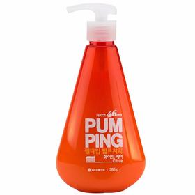 【保税仓】韩国 LG倍瑞傲 派缤 按压式牙膏 (沁橙)285g