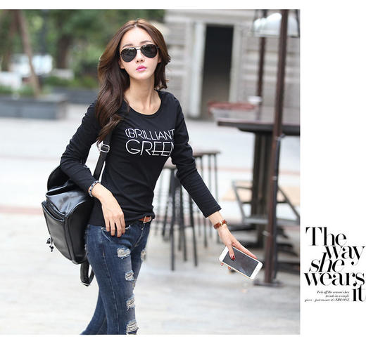 裁缝学苑AW68女修身打底衫T恤1:1实物服装纸样剪裁图纸牛皮纸样 商品图10