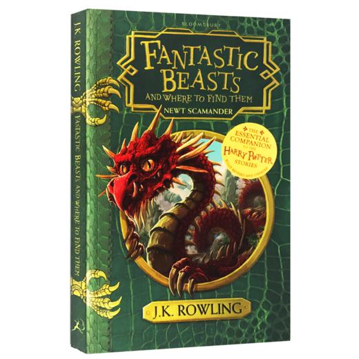 神奇动物在哪里 英文原版小说 Fantastic Beasts and Where to Find Them 哈利波特外传 Harry Potter JK 罗琳 英国版英文版进口书 商品图3