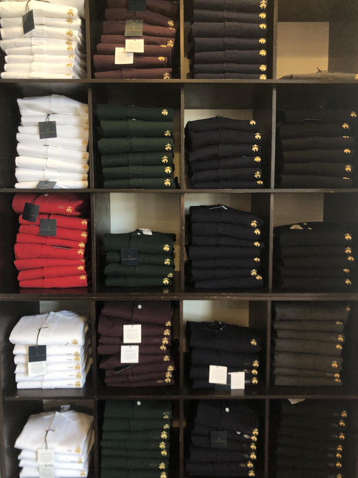 金色小羊标只要￥499到手！Brooks Brothers 布克兄弟男士Polo 衫 商品图1