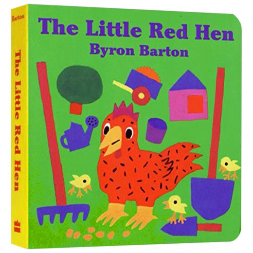 小红母鸡 英文原版绘本 The Little Red Hen 红鸡妈妈 英文版儿童英语启蒙纸板书 拜伦巴顿 Byron Barton 现货正版进口书籍 商品图3