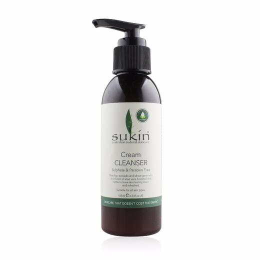 【保税仓】SUKIN/苏芊 天然有机温和洁面乳（泵头）Cream Cleanser (Pump) 商品图0
