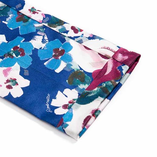 SIMONETTA 西莫内塔 女童蓝色印花打底裤长裤   4-8岁 商品图5