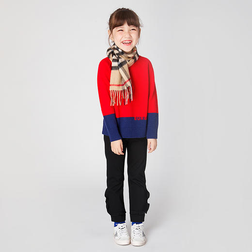 SIMONETTA 西莫内塔  女童两色休闲长裤1J6131 JB400 商品图1