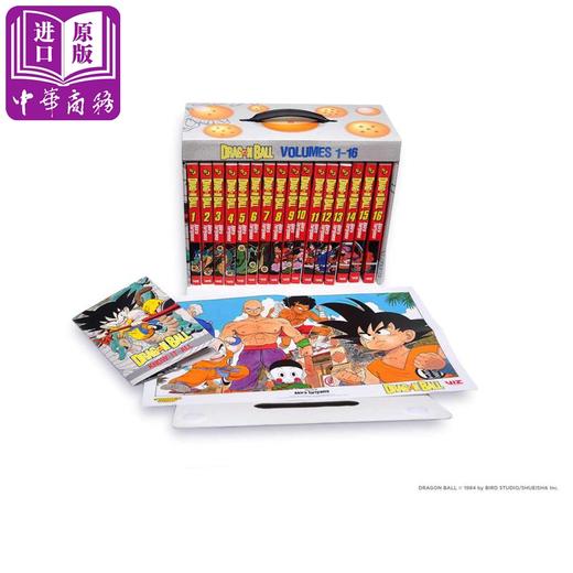 【中商原版】龙珠 1-16册套装 英文原版 Dragon Ball Complete Box Set 商品图6