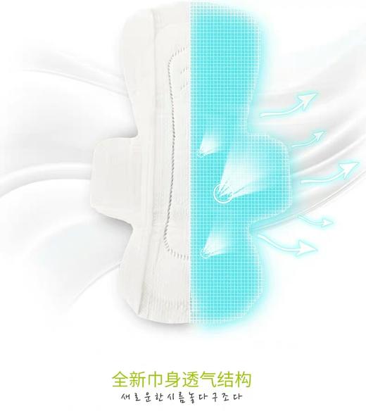恩芝超薄夜用卫生巾290mm*8片 商品图3