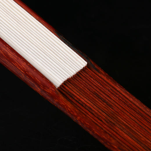 【青山特惠】禅意生活馆 小叶紫檀中号扇子 7寸 商品图3