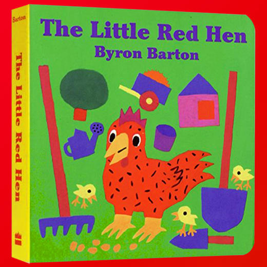 小红母鸡 英文原版绘本 The Little Red Hen 红鸡妈妈 英文版儿童英语启蒙纸板书 拜伦巴顿 Byron Barton 现货正版进口书籍 商品图2