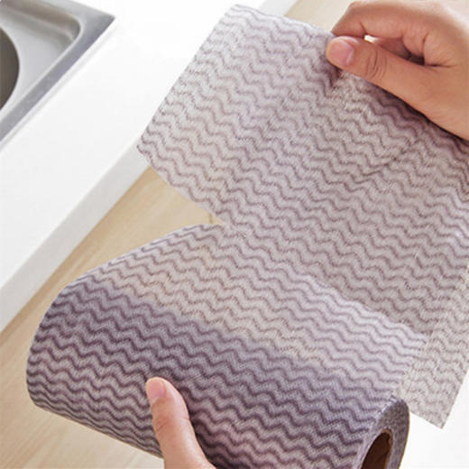 一次性免洗抹布洗碗巾厨房不沾油吸水清洁巾洗碗布百洁布 50片装ZMXNBJB50P 商品图1