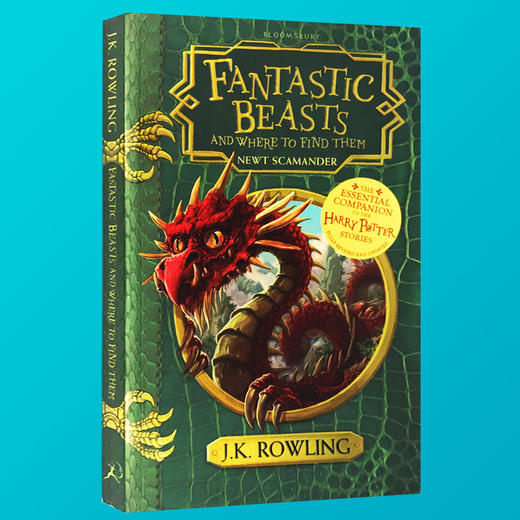 神奇动物在哪里 英文原版小说 Fantastic Beasts and Where to Find Them 哈利波特外传 Harry Potter JK 罗琳 英国版英文版进口书 商品图1