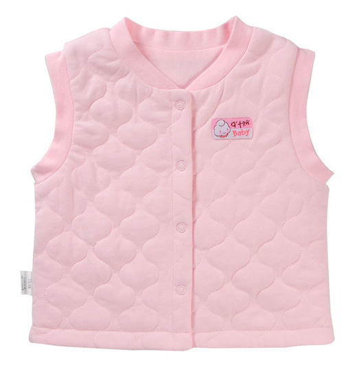 棉果果秋冬款男童女童内衣绗棉马夹M401171717641 商品图1