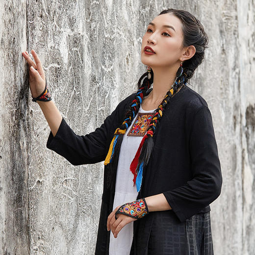 乐舞民族风绣花半指套 / 现货 商品图5