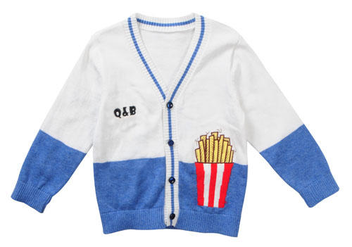 棉果果春秋款男童对开毛衫M112161518097 商品图2