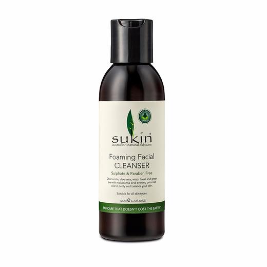 【保税仓】SUKIN/苏芊 天然有机泡沫洁面乳 125ml 商品图0