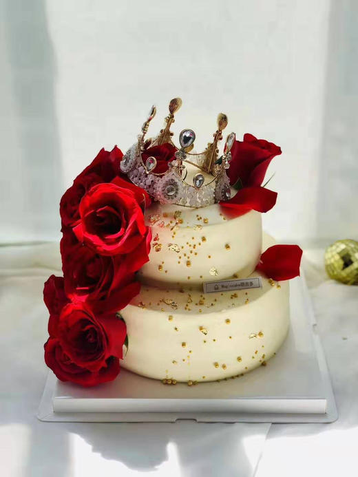鲜花皇冠蛋糕m569