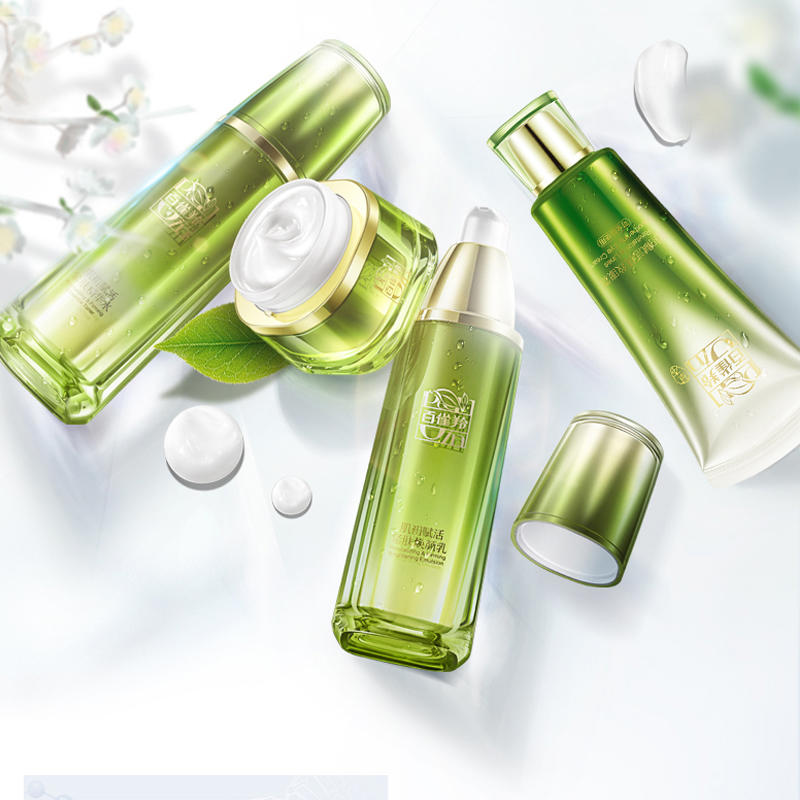 【百雀羚】 草本肌初赋活致臻四件套 新旧款混合发