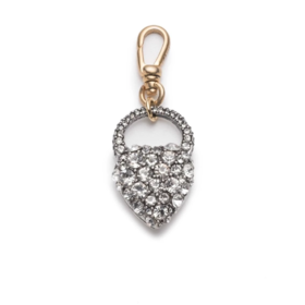 北京仓｜Lulu FROST-Nina-Crystal Heart 水晶 吊坠［美国设计师］