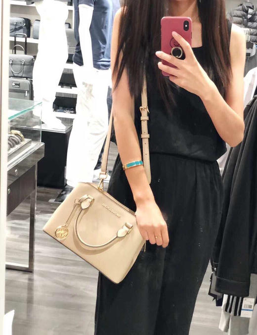 美现清仓！MK 十字纹牛皮savannah太子妃包 商品图4