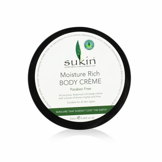 【保税仓】SUKIN/苏芊 天然深度滋养身体乳 Moisture Rich Body Cream 250ml 商品图0