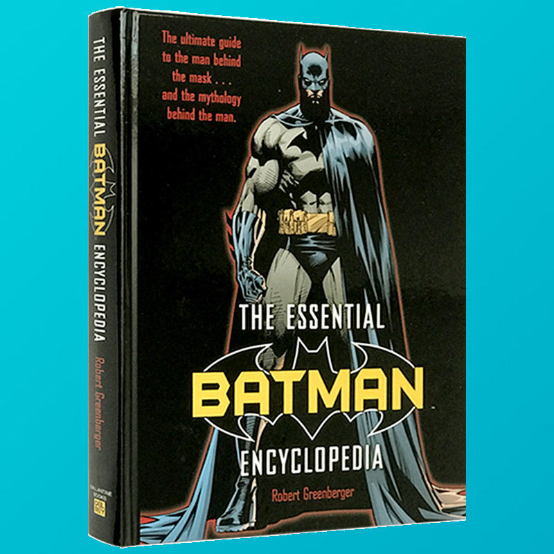 正版现货蝙蝠侠漫画百科书英文原版the Essential Batman Encyclopedia 精装精华版进口英语书籍全英文版