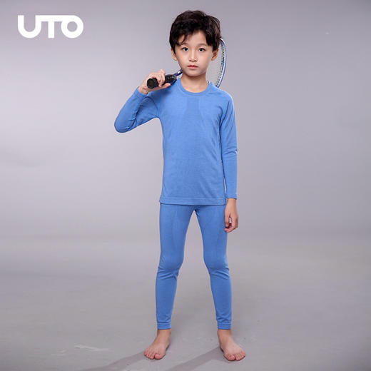 UTO/能系列蓄能发热5度儿童内衣套装 商品图5