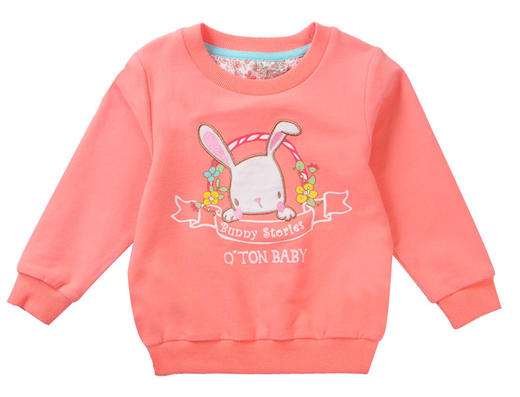 棉果果春秋款女童圆领卫衣M122180218109 商品图2