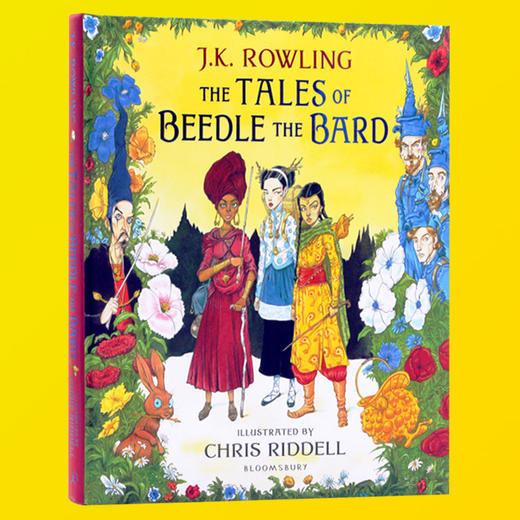 诗翁彼豆故事集插图版 英文原版小说书 The Tales of Beedle the Bard JK罗琳 克里斯里德尔 哈利波特系列外传英文版进口英语书籍 商品图2