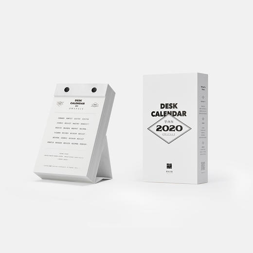 单向空间 OWSPACE 单向历2020 日历 白色倒计时版 商品图3