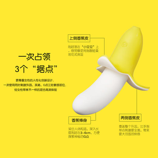 [屁侠推荐.pippa]歪歪马小香蕉震动棒 可爱情趣 秒潮 入门 商品图4