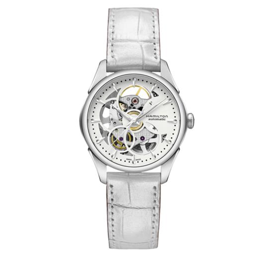 汉米尔顿 Hamilton 爵士系列女士自动机械全镂空腕表 H32405811 商品图0