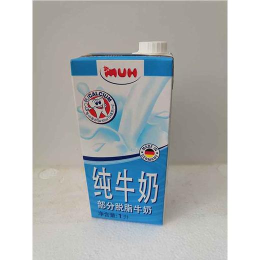 1L甘蒂牧场部分脱脂牛奶 商品图0
