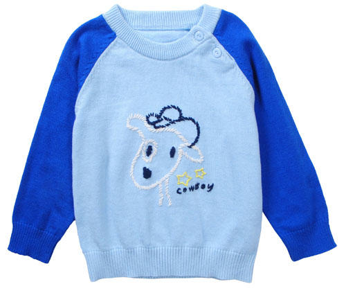 棉果果春秋款男童套头毛衫M112160218083 商品图1