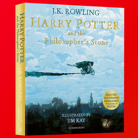 哈利波特与魔法石 插图平装版 英文原版 Harry Potter and the Philosopher’s Stone Illustrated Edition JK罗琳 英文版进口书